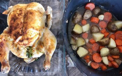 Oven Roasted Chicken Dinner – Immune-Boosting Family Meals For COVID-19 2020 Break